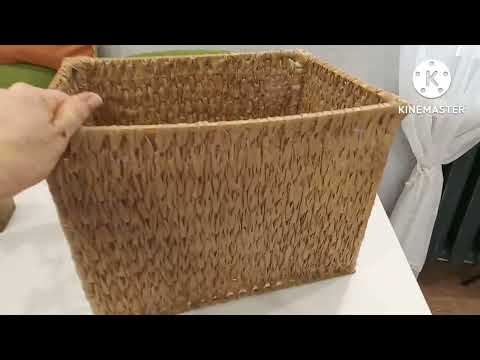 Видео: Корзина из пергаментной бумаги./ЧАСТЬ 1.