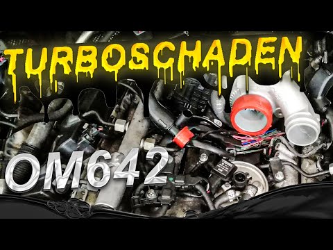 Видео: Jeep Grad Cherokee WH Turboschaden om642, замена турбины.