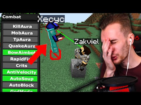 Видео: ХЕСУС С ЧИТАТМИ ПРОТИВ ЗАКВИЕЛЯ НА Hunger Games - 89 SQUAD vs Майнкрафтеры