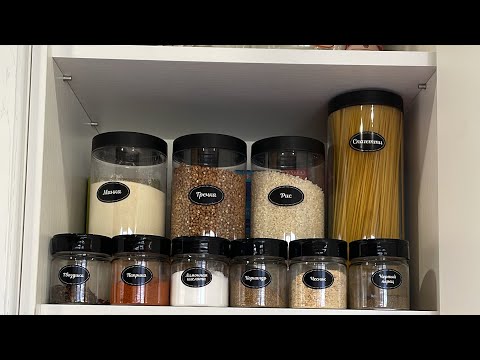 Видео: Порядок в кухонном шкафу Готовлю солянку