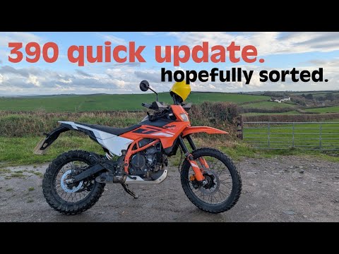 Видео: Краткое обновление KTM 390 Enduro R — надеюсь, разобрались.