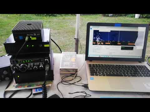 Видео: РАБОТАЕМ ЧЕРЕЗ СПУТНИК QO-100!