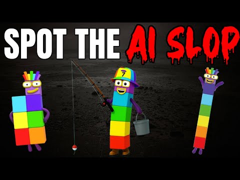 Видео: ИИ Numberblocks тайно ВТОРГАЮТСЯ на YouTube!