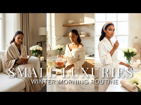 Видео: 10 маленьких роскошных мелочей, которые стоит добавить в утреннюю рутину этой зимой