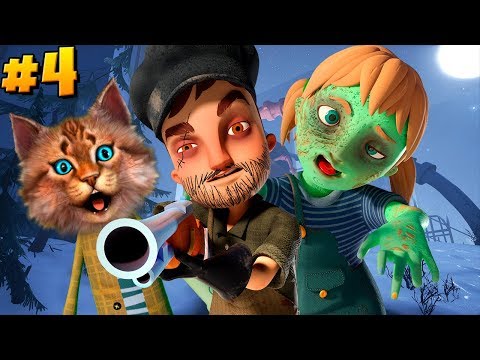 Видео: Весёлый Кот играет в Привет сосед прятки 4 акт ► Hello Neighbor Hide and Seek Act 4