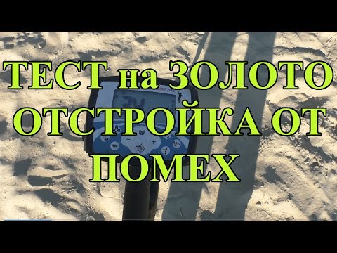 Видео: Тестирование на золото перед копом. Отстройка от помех
