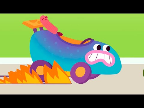 Видео: Вкусный мультик - Ум и Хрум | НОВАЯ Серия:  ВКУСНЫЕ ГОНКИ | Приключения в стране вкусняшек