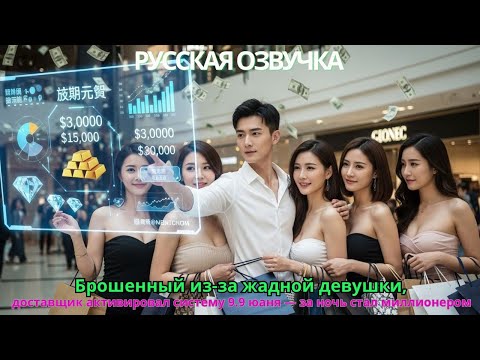 Видео: Брошенный из-за жадной девушки, доставщик активировал систему 9.9 юаня — за ночь стал миллионером