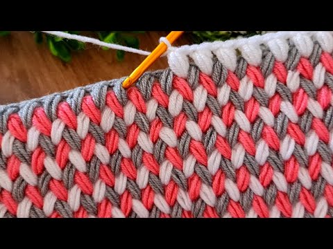 Видео: Уникальный очень простой узор для шитья детского одеяла крючком для начинающих
