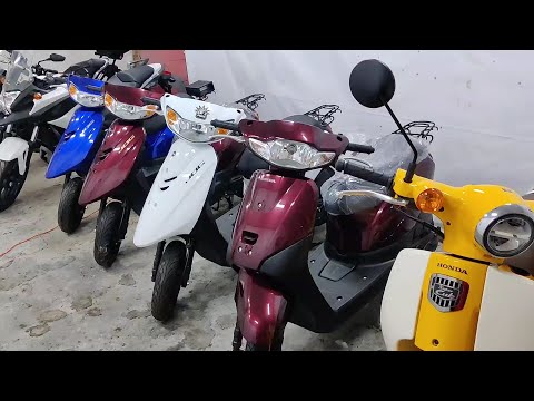 Видео: Обзор и сравнение Honda Tact AF75, AF79 Yamaha AY01