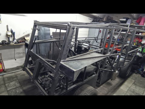 Видео: Вездеход на шинах низкого давления # продолжаю строить вездеход.