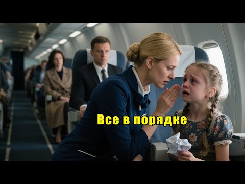 Видео: Девочка В Самолёте Тихо Сказала Стюардессе: "Не Отдавайте Меня…" – И Всё Изменилось