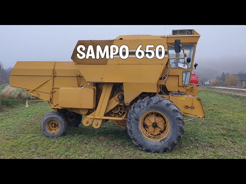 Видео: Знову в Польщі, взяли комбайн Sampo 650. Невеликий огляд польський краєвидів