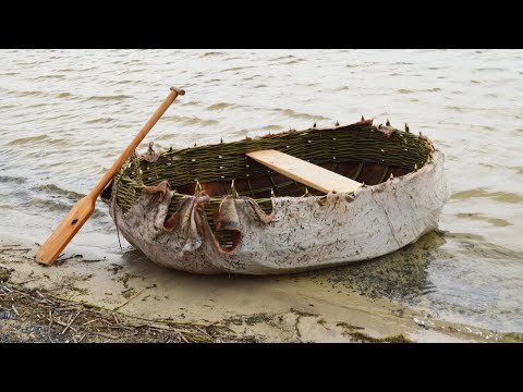 Видео: Изготовление лодки Boyne Currach / Coracle