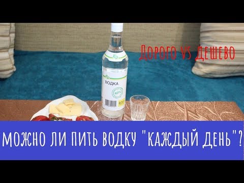 Видео: Можно ли пить водку "Каждый день"?  ДОРОГО vs ДЕШЕВО!!!!!