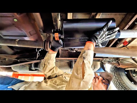 Видео: Установка и тест-драйв двухвыхлопной системы Squarebody Chevy — Flowmaster American Thunder