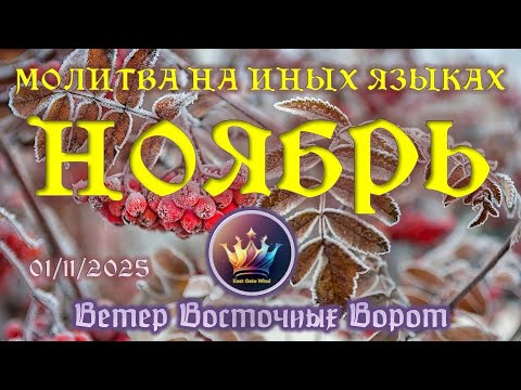 Видео: 📅🛐🗓 МОЛИТВА НА ИНЫХ ЯЗЫКАХ 🍁🙏🏻🍂 НОЯБРЬ 📅🛐🗓