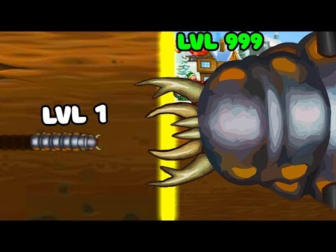 Видео: ЭВОЛЮЦИЯ ЧЕРВЯ ЧТОБЫ СОЖРАТЬ ВСЁ ЖИВОЕ В ИГРЕ EFFING WORMS!