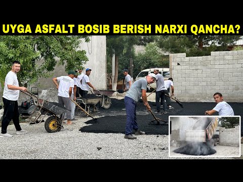 Видео: АСФАЛЬТ БОСИШ ХИЗМАТИ ФАРҒОНА АСФАЛЬТ НОМЕР ОДИНИ
