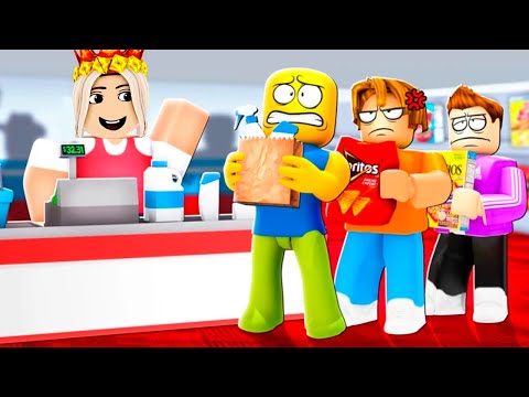 Видео: Я КАССИР В ПЯТЕРОЧКЕ 🤩 Симулятор супермаркета роблокс
