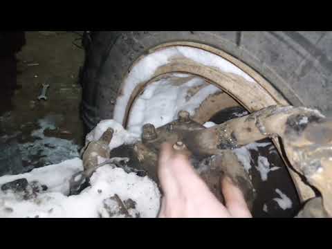 Видео: юмз6 4×4 с мостом газ66 первые поломки