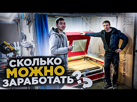 Видео: Лазерная мастерская подписчика (Сколько зарабатывают? Какой станок?)