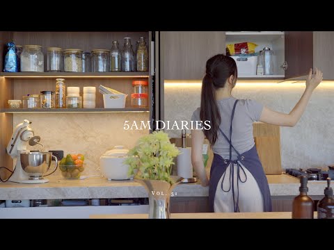 Видео: Дневники 5 утра | 🍃 уютное утро в организации моего нового дома (постепенно) | кунжутные булки ☕️