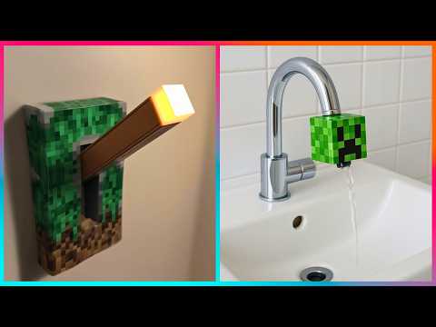 Видео: Творчество и Поделки Совершенно Нового Уровня по МАЙНКРАФТУ ▶ 10