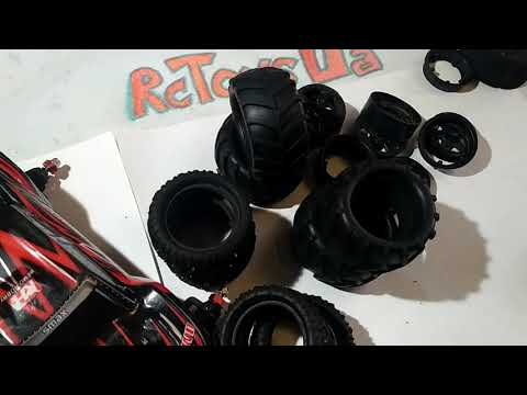 Видео: Замена зимних шин на Remo Hobby S max 1635