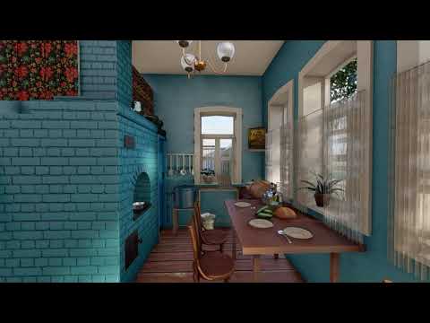 Видео: Деревенский дом моих бабушки и дедушки в деревне Непеина, Талицкого района, Свердловской области.