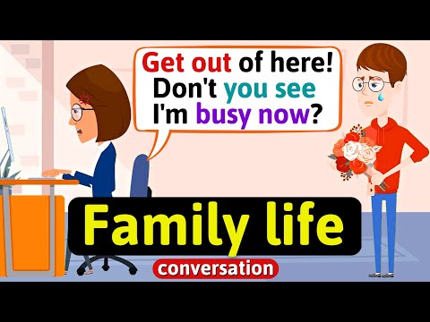 Видео: Семейные разговоры (У мамы никогда нет на меня времени) Практика разговорного английского