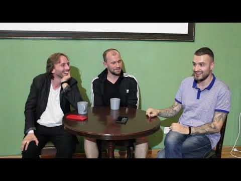 Видео: Леон Словицкий и Богдан Гудыменко в гостях у Театрального кружка