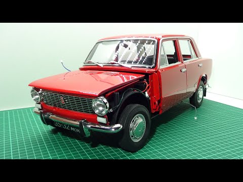 Видео: Сборка ВаЗ 2101(Жигули) №102№103№104 Hachette 1/8