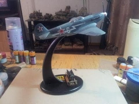 Видео: Як-3 (Zvezda) 48 scale...шаг 4