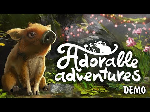 Видео: Adorable Adventures Demo [Прохождение, Без комментариев]
