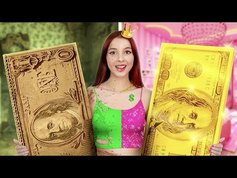 Видео: Гига Богатые VS Бедные Родители || Неловкие Моменты в Семье Миллионеров