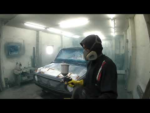 Видео: #НИВА  #Готовим #Красим ниву в акрил от А до Я. Часть7