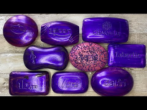 Видео: ASMR SOAP| Cutting colored soaр | Soap Carving| Резка крашенного мыла