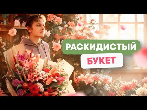 Видео: Мастер-класс "Раскидистый букет"
