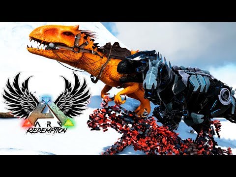 Видео: Бионические ГИГА И РЕКС - ARK Survival Evolved - Redemption #12