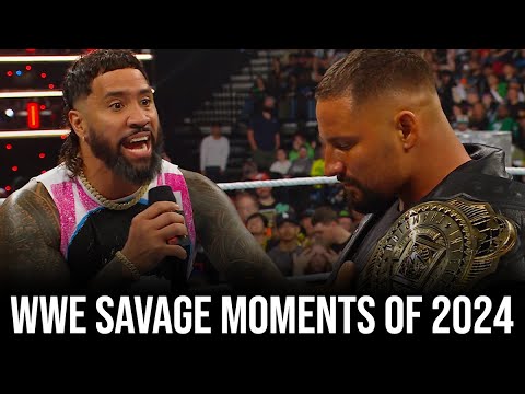 Видео: Самые жестокие моменты WWE на микрофоне в 2024 году