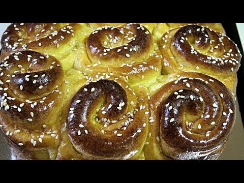 Видео: Выпечка с тыквой. Производственный  рецепт теста.
