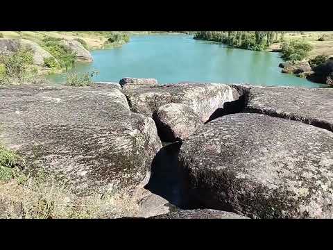 Видео: Солоне озеро. Урочище Каскади. Кіровоградщина