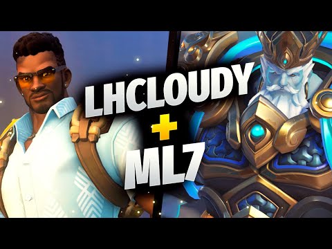 Видео: LHCLOUDY REINHARDT + ML7 BAPTISTE - OVERWATCH 2 СЕЗОН 19 ТОП-500