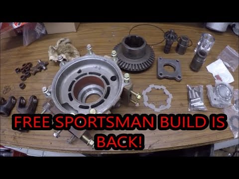 Видео: Сборка Sportsman 800, часть 3 — передний дифференциал