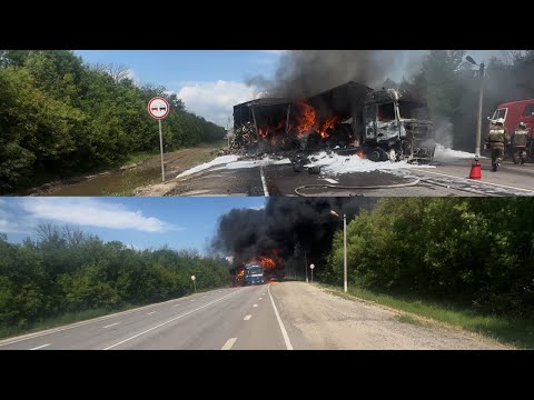 Видео: Сгорела моя фура. Мерседес Актрос ушел на небо... Как я ПОТЕРЯЛ ВСЁ за 3 часа...