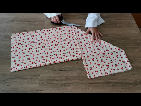 Видео: На это платье ушло 1 метр ткани. Это как шутка! 🍒