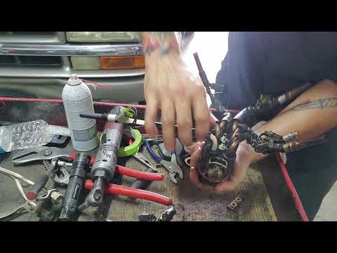 Видео: замена инжектора Single Spider от двигателя Vortec