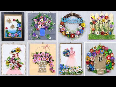 Видео: Красиво, но недорого! 16 идей поделок из сосновой шишки!