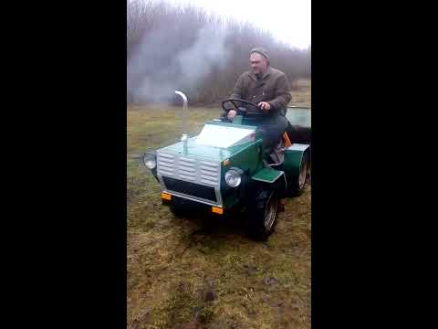 Видео: Минитрактор оса 4х4 переломка